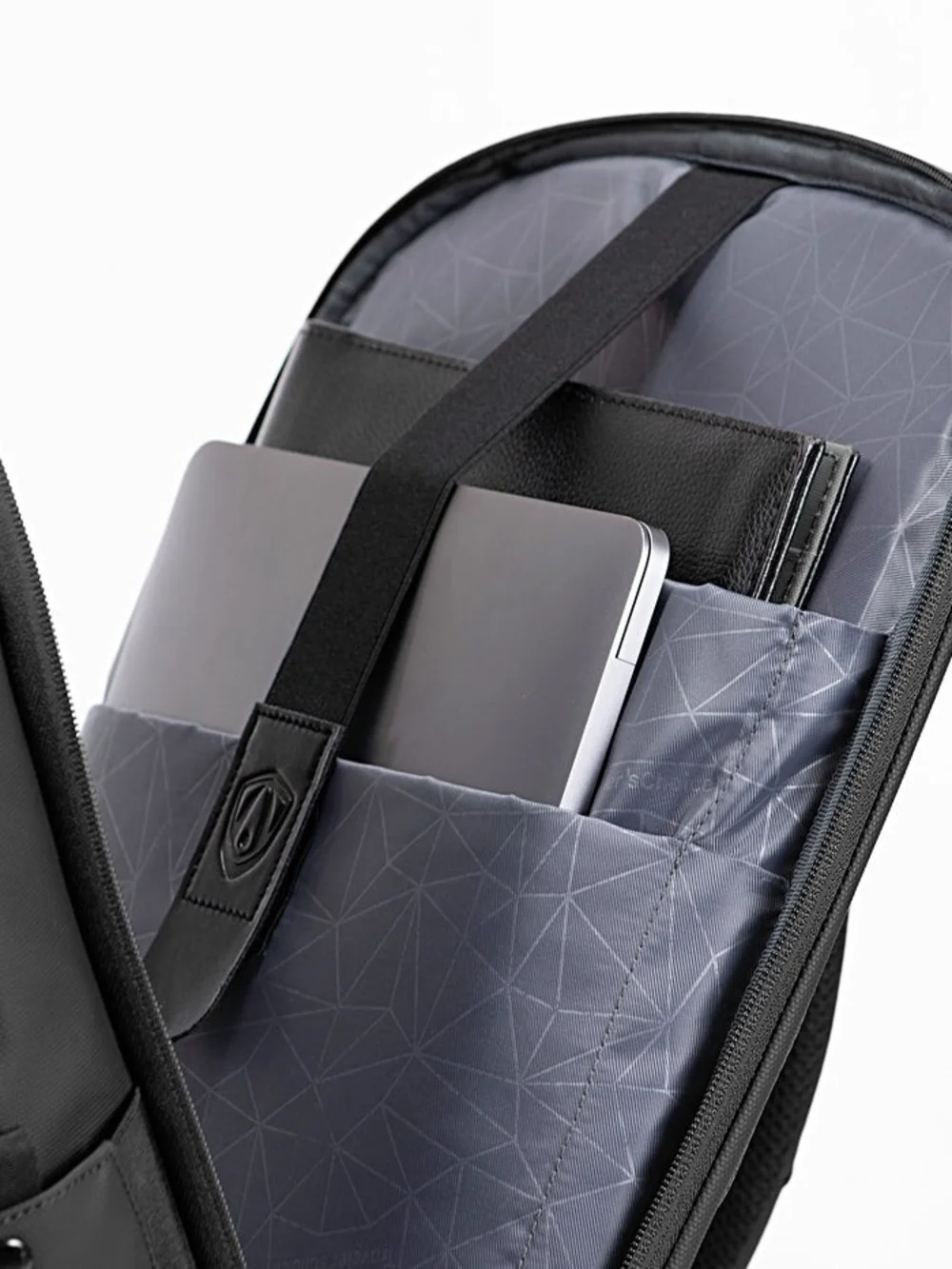 Traveler Choice Gray Breenon Unisex Multi-Compartment Spacious Travel Backpack